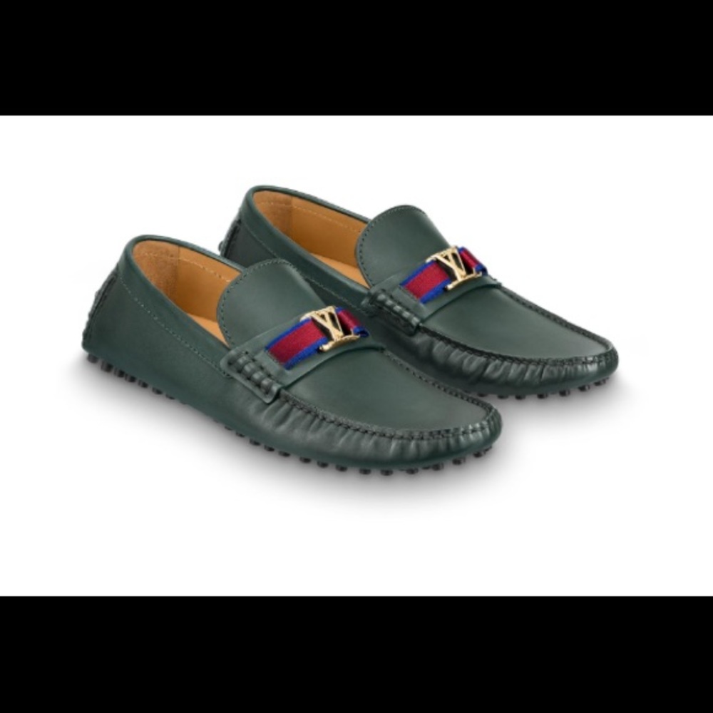 Louis Vuitton Loafers - Emerald Green - 8.5
